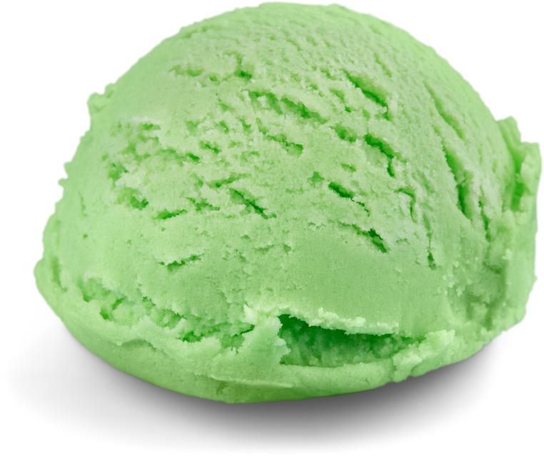 Green Ice Cream Scoop